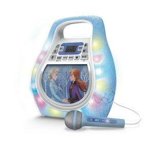 NWT DISNEY FROZEN II BLUETOOTH MP3 KARAOKE W/LIGHT SHOW STORE HOURS OF MUSIC